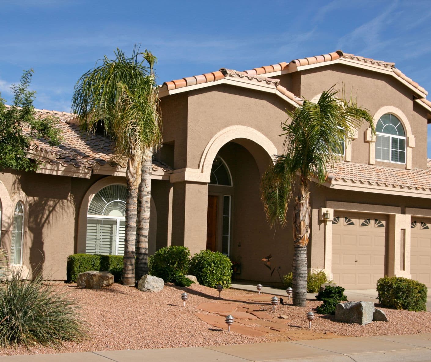 Desert Front Yard - Mesa Desert Landscaping